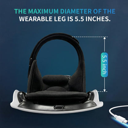 מכשיר עיסוי ברכיים חשמלי ונייד | מערכת נטענתה ממוקדת