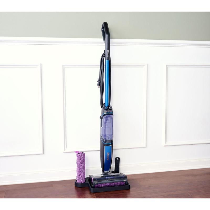מערכת ניקוי רצפות קשות Shark Steam Pickup עם 2 גלילי מברשות 