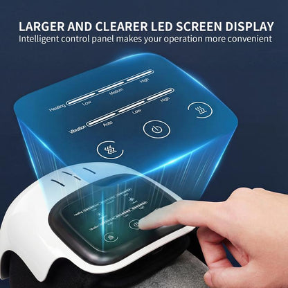 מכשיר עיסוי ברכיים חשמלי ונייד | מערכת נטענתה ממוקדת