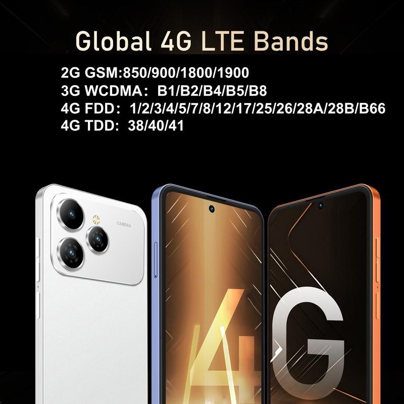 טלפון נייד חכם של Fuffi עם צג 6.56 אינץ', זיכרון RAM בנפח 3GB + אחסון 32GB, כרטיס סים כפול, סוללה 3100mAh, אנדרואיד 10 עם GPS 