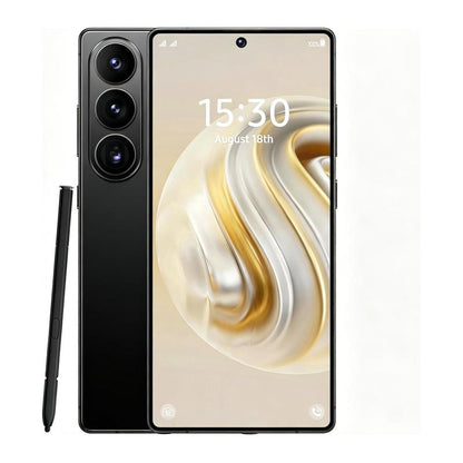 סמארטפון Dual SIM עם מסך בגודל 6.56 אינץ', מצלמה אחורית 13MP ומצלמה קדמית 5MP, זיכרון RAM בנפח 4GB, אחסון פנימי של 32GB, תמיכה בכרטיס זיכרון SD עד 128GB ומצב המתנה כפול לשני כרטיסי SIM
