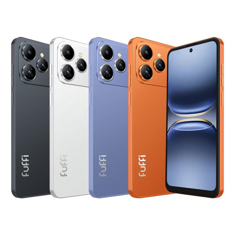 טלפון נייד חכם של Fuffi עם צג 6.56 אינץ', זיכרון RAM בנפח 3GB + אחסון 32GB, כרטיס סים כפול, סוללה 3100mAh, אנדרואיד 10 עם GPS 